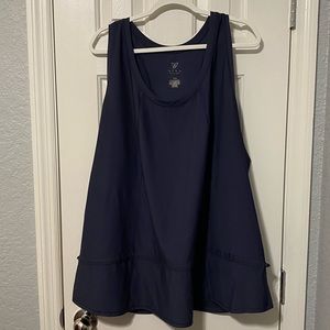 Athletic Racerback Tank-top - Peplum Style #100